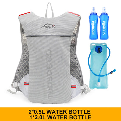 5L Ultralight Hydration Vest – Trail Running & Cycling Pack w/ 500ml Bottle