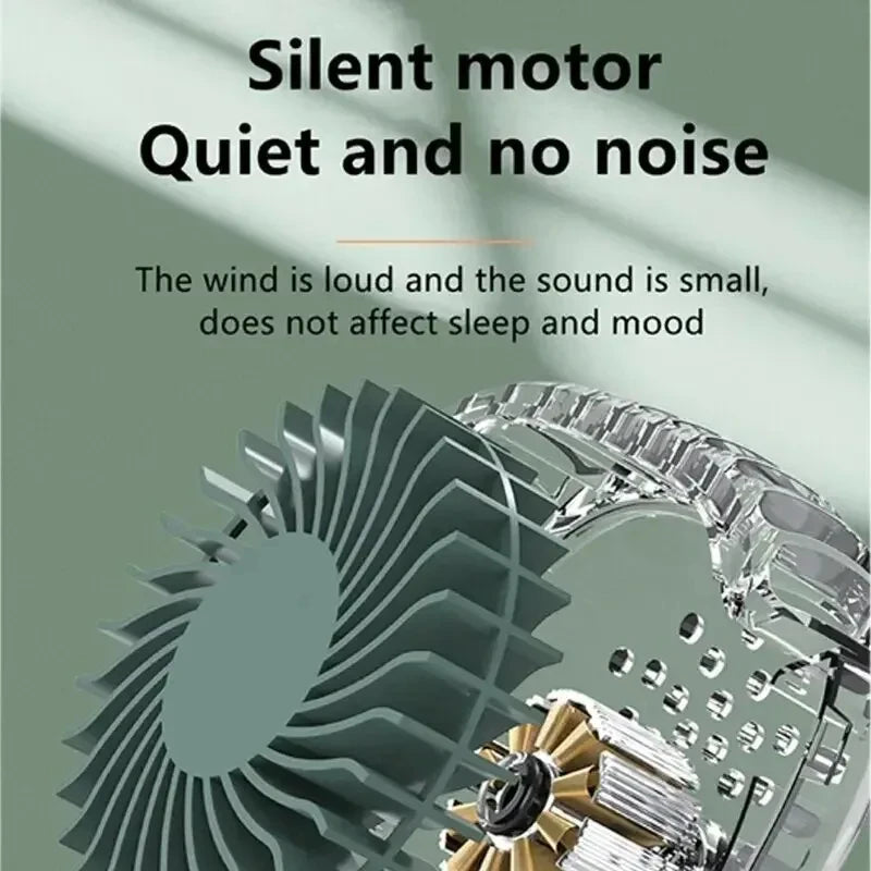 Ultra-Quiet Mini Bladeless Fan