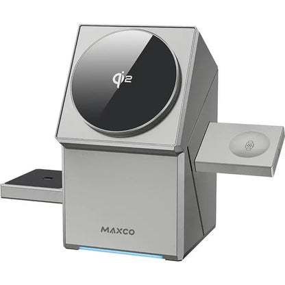 3-in-1 MagSafe Charger Stand – 15W Fast Charging