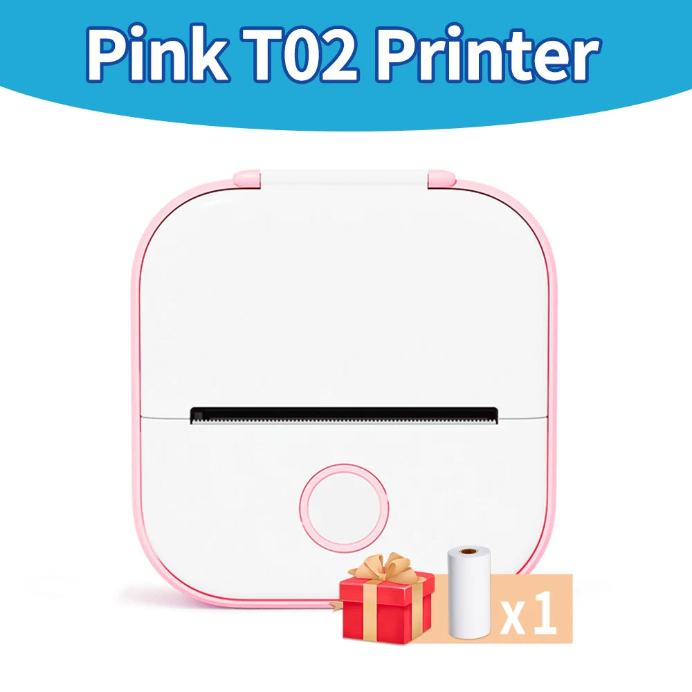 T02 Portable Mini Thermal Printer
