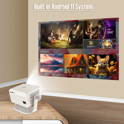 4K Android 1080P Projector – 650ANSI