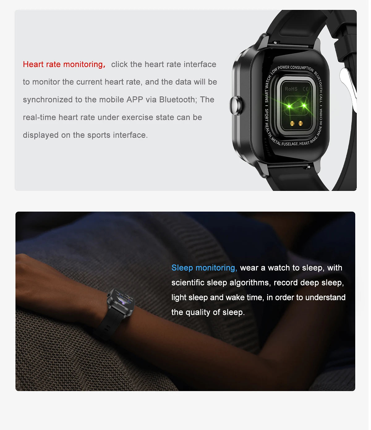 Smart Watch 2.01" HD Large Screen