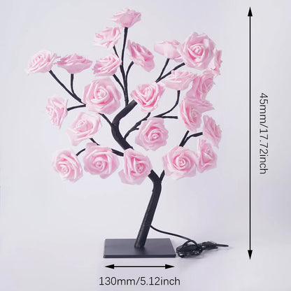 24-LED USB Flower Fairy Light – Enchanted Glow for Bedrooms, Weddings & Festive Ambiance