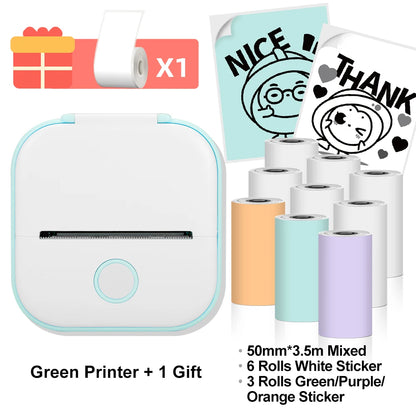 T02 Portable Mini Thermal Printer