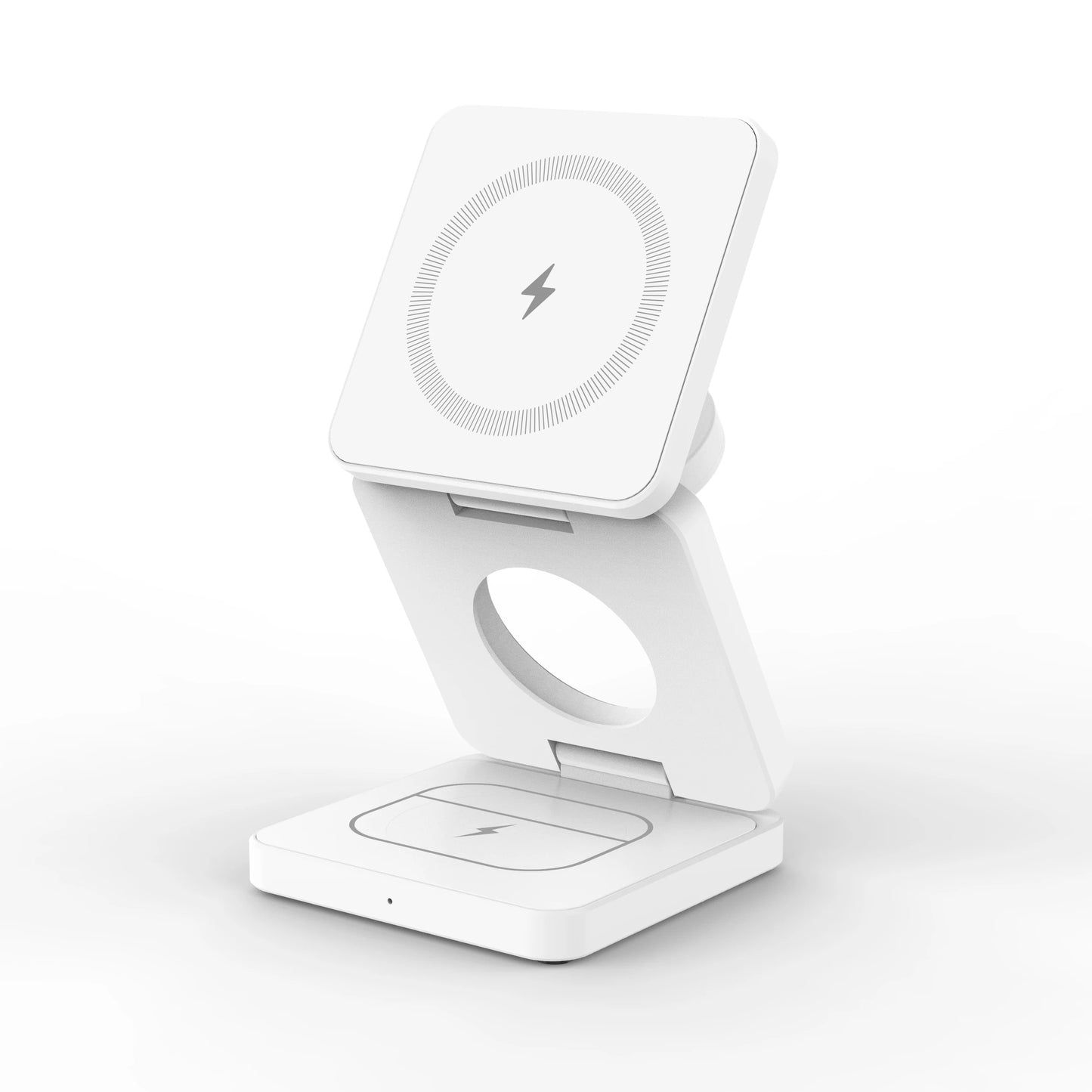 3-in-1 Magnetic Wireless Charger – Fast & Foldable