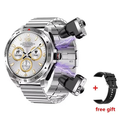 New Smart Watch & Bluetooth Earbuds 2-in-1