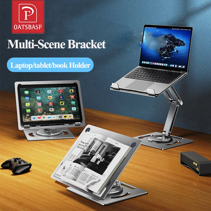 Versatile 360° Adjustable Laptop Stand – Lightweight Design