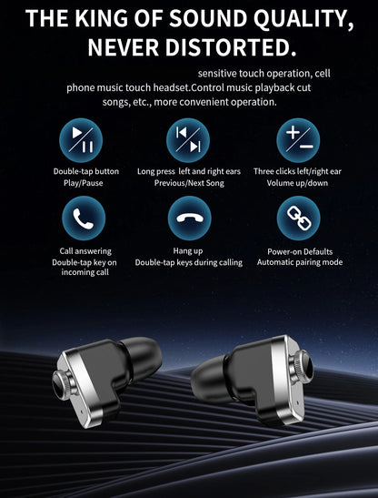 New Smart Watch & Bluetooth Earbuds 2-in-1