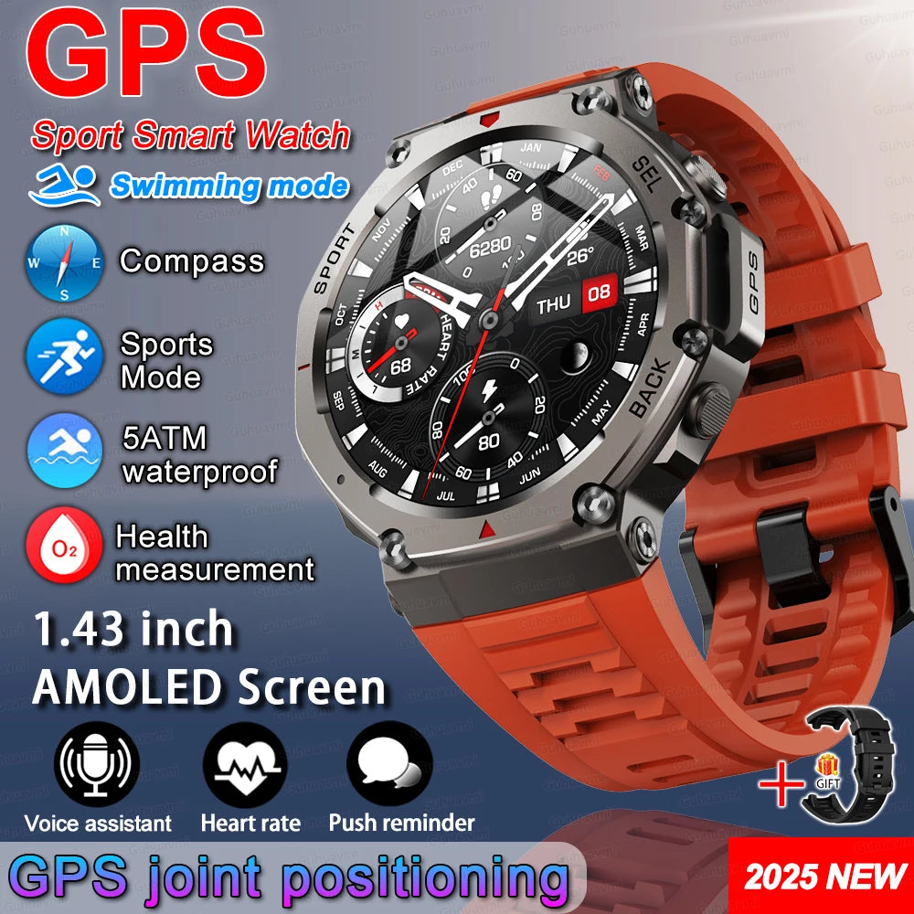 T-Rex 3 Ultra Rugged GPS Smart Watch