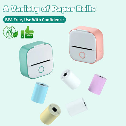 T02 Portable Mini Thermal Printer